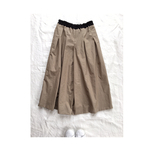 さらりベージュのガウチョパンツ♡ワイドパンツ♡