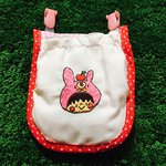 オーダー品 うさぎな女の子移動ポケット
