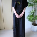 S7   着物リメイク　"華シリーズ”　ワンピース