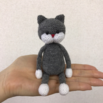 《R様オーダー分》ami-neko mini gray