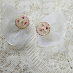 2way☆アリッサム×オーガンジーピアス
