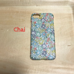  No.185 新作 受注製作 リバティ Michelle ミッシェル ライトグリーン iPhoneケース