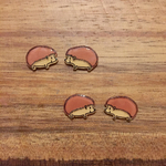 ちっちゃな ハリネズミさん ピアス