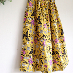 ＊singing birds♪ティアードスカート(yellow)＊