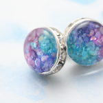 【初夏限定】紫陽花（シルバー）：ピアス