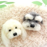 ふあふあ❤トイプードル&シュナウザーマグネット