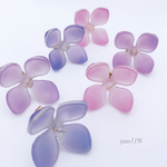 ＊色変わり紫陽花のピアスorイヤリング＊