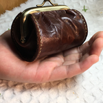 牛革ぽてぽて財布〜(*´꒳`*)