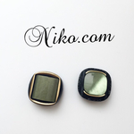 Vintage botton イヤリングピアス