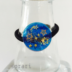 星空のヘアゴム