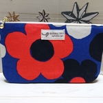 【１コインsale】北欧風＊花柄＊ポーチ