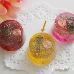 【大特価！】カーネリアン入りオルゴナイト