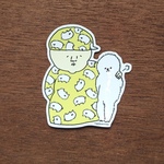 とても頑丈なステッカー【もふもふの生物を励ます】