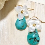 ターコイズ フラワー（turquoise flower）ネイティブ・sea・ネイティヴ