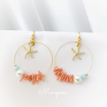 海のユメのイヤリング&ピアス