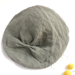 リネンベレー帽 béret〜 グレー