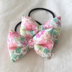 新作！！liberty リバティ☆ふわもこリボンのヘアゴム