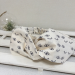 【sale】USAファブリック お目め柄 ヘアバンド