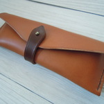 [送料無料] 栃木レザー社製オイルヌメ革ペンケースGCA