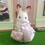 シルバニア服ショコラウサギのお姉さんサイズ