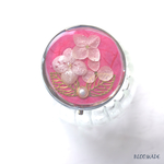 紫陽花のピルケース(ピンク)