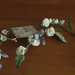 ビオラとすずらんのミニガーランド