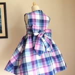 大きなリボンのワンピース 120　(限定1点)