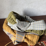 レトロ布×糸 （一点モノ）若草色のみ
