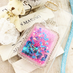 オリジナルベア♡ネックストラップつきiphoneケース　香水B 