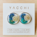 押し花ピアス
