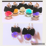 香水  ピアス  バイオレット×バタフライ