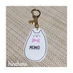ねここちゃんのネームキーホルダー♩