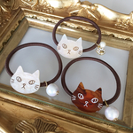 べっこう猫の髪飾り