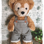 ダッフィー☆オーバーオール(グレー系ヒッコリー)