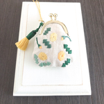 crosspolo様専用ページ小さながま口のネックレス＊たんぽぽ