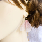 butterfly swarovski アシメ