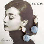 No.S336 ふんわり*⑅︎୨୧シャーベットカラーピアス