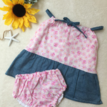baby70 ピンクお花＊セットアップ