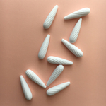 【SALE】チューブビーズ36㎜（4ヶ）ツイスト