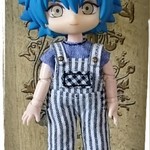 No.３１ オビツ１１☆トップス&サロペットハーフパンツ