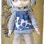 No.２９　 オビツ１１☆パーカー&ハーフパンツ