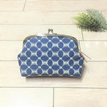 受注製作【再販3】フラワーレースのがまぐちポーチ