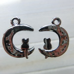 10個　セレブスタイルカラフルチャームセット　約23mm×17mm　T184-13