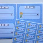 ★宛名シール＆ThankYouシール　星のちび王子☆オプションで差出人シールに変更可　★