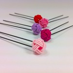 あわじ玉(１個)のＵピン　（２個セット）