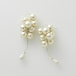 コットンパールのピアス  40140