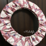 フラフープカバー ハワイアンピンク大柄