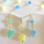 パステルカラー ☆流れ星ピアス☆