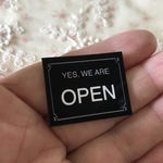 サインプレート 「 OPEN/CLOSED」のリバーシブル