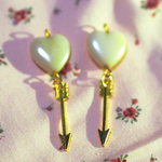ハートアロー🌹vintage earring/pierce